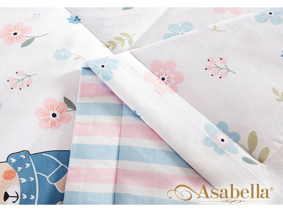 Одеяло детское 1322-OS сатин 160*220 / Asabella