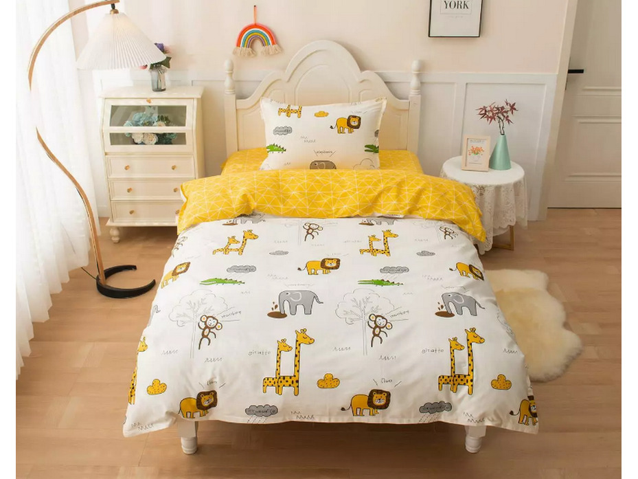 Постельное белье с одеялом Africa сатин 1,5 сп / Sofi de Marko