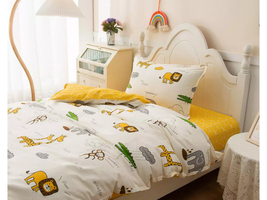 Постельное белье с одеялом Africa сатин 1,5 сп / Sofi de Marko