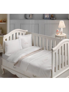 Постельное белье Happy Bebe сатин делюкс для новорожденных / Тivolyo Home