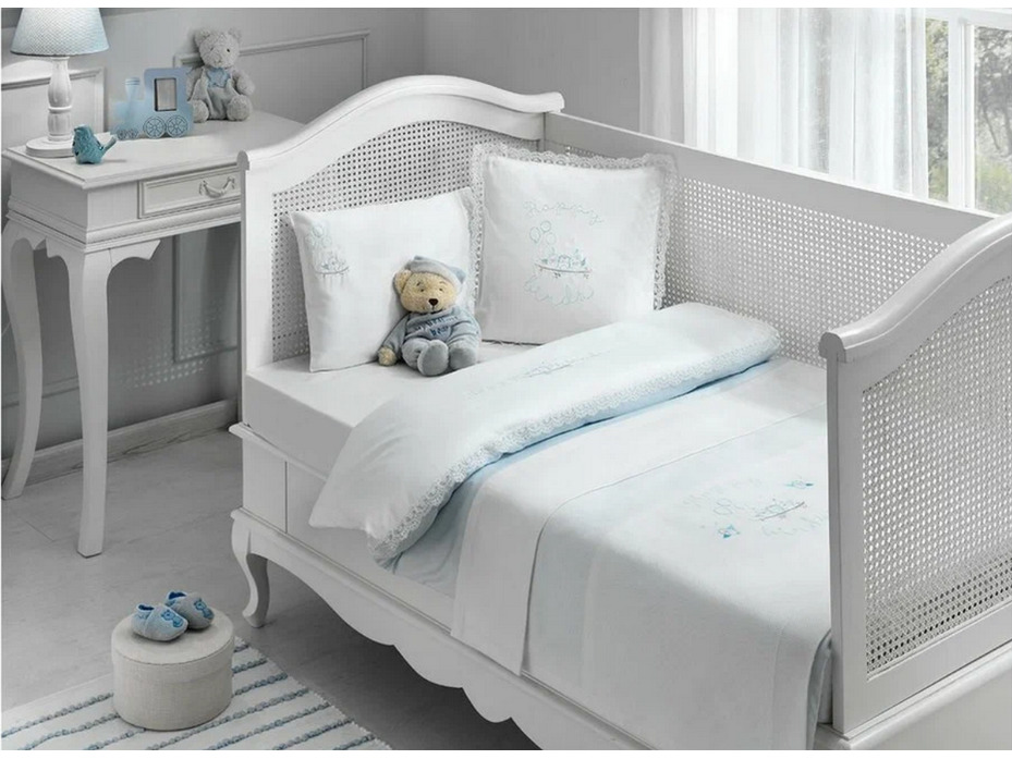 Постельное белье Happy Bebe сатин делюкс для новорожденных / Тivolyo Home