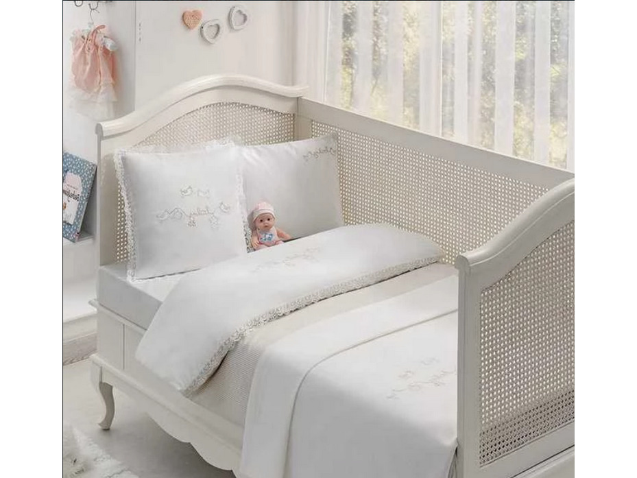 Постельное белье Couple Bebe сатин делюкс для новорожденных / Тivolyo Home