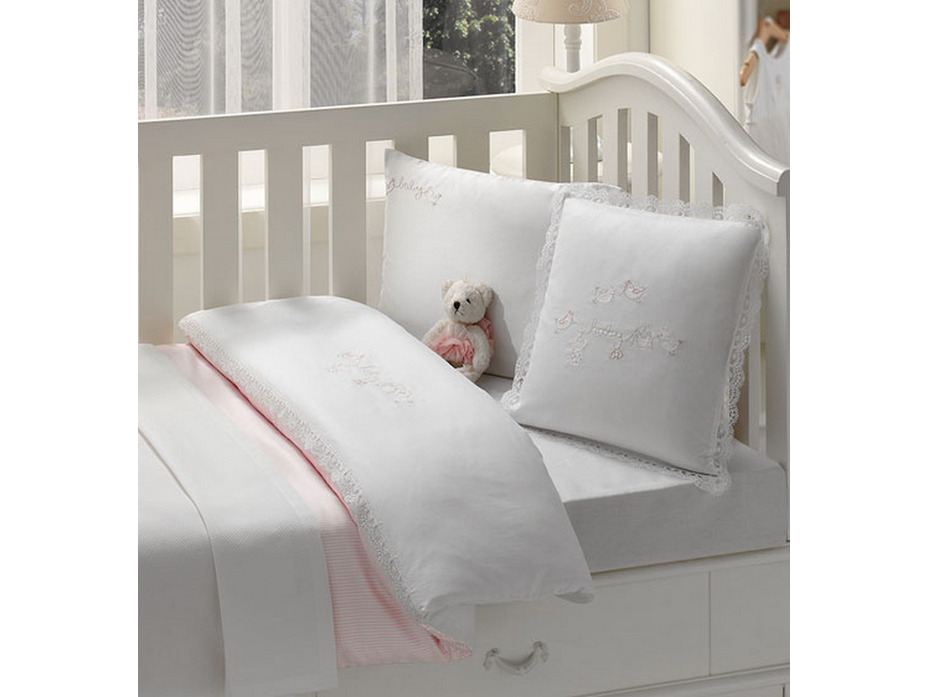 Постельное белье Couple Bebe сатин делюкс для новорожденных / Тivolyo Home