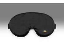 Маска для сна шелковая, черный / OnSilk