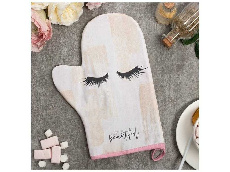 Рукавица 4523397 Hello beautiful саржа 20*28 / Этель