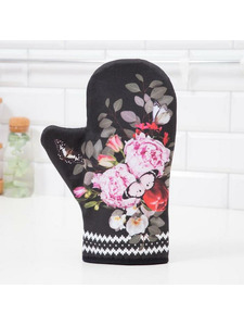 Рукавица 4523390 Flowers саржа 20*28 / Этель