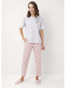 Пижама женская, футболка и брюки LP15-1171/2 / Clever