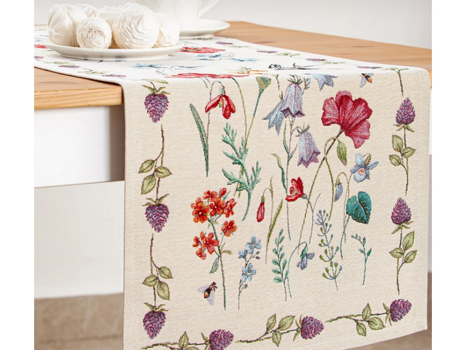 Дорожка 05596 Ласточки гобелен 44*140 / Le Gobelin