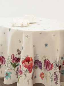Скатерть 05630 Майские первоцветы гобелен 160*260 / Le Gobelin