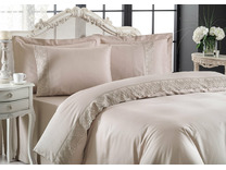 Постельное белье Lina сатин Евро сп / Tivolyo Home