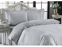 Постельное белье Lina сатин Евро сп / Tivolyo Home