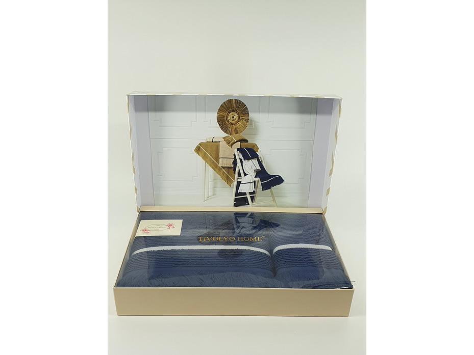 Набор полотенец Natural Slim махровые 50*90, 75*150 / Tivolyo Home