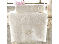 Набор полотенец Antoinette махровые 50*90, 75*150 / Tivolyo Home
