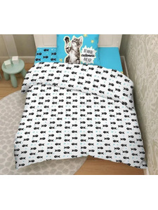 Постельное белье 9674 (17) Ловись рыбка поплин 1,5 сп / Василиса