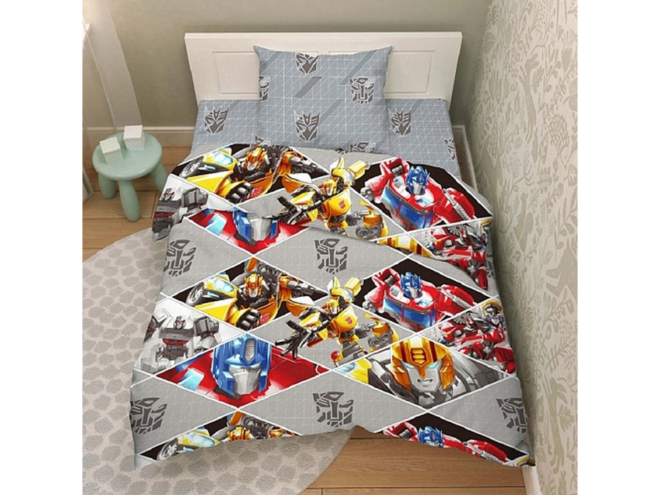 Постельное белье 9933 (17) Трансформеры бязь 1,5 сп / Василиса Постельное белье 9933 (17) Трансформеры бязь 1,5 сп / Василиса