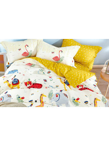 Постельное белье 1558-4S сатин 1,5 сп / Asabella