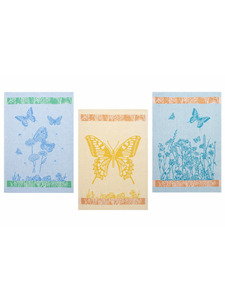 Набор полотенец 17С122-ШР Природа-3 льняные (49*70, 3 шт) / Белорусский лен