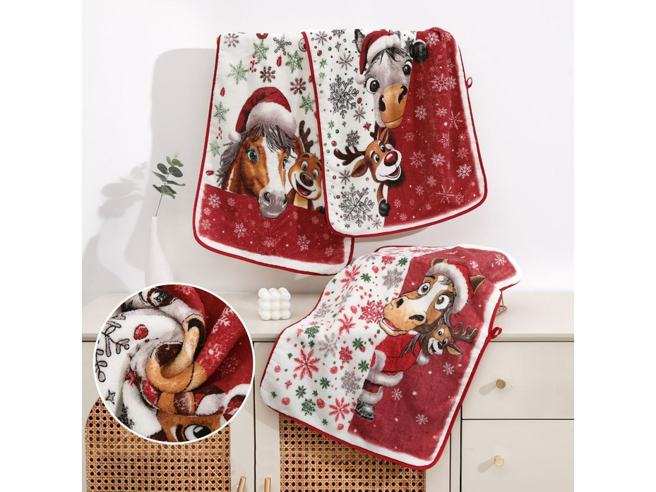 Полотенце 2811262 Символ года Лошадь микрофибра 40*60 / 7-я