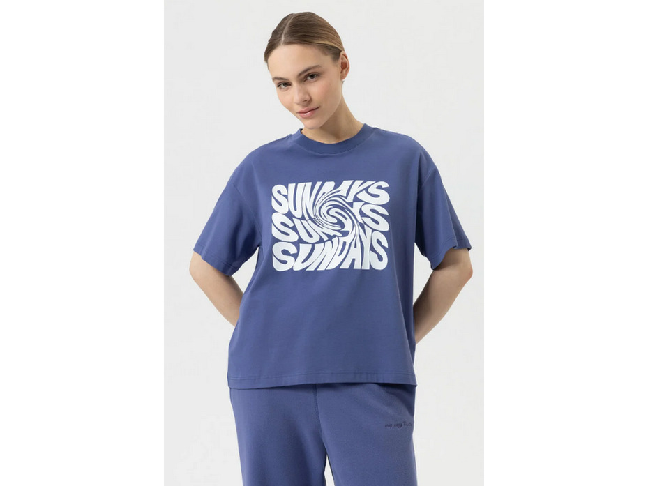 Футболка женская 1210093 Solid love Astral night / Mey