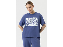 Футболка женская 1210093 Solid love Astral night / Mey