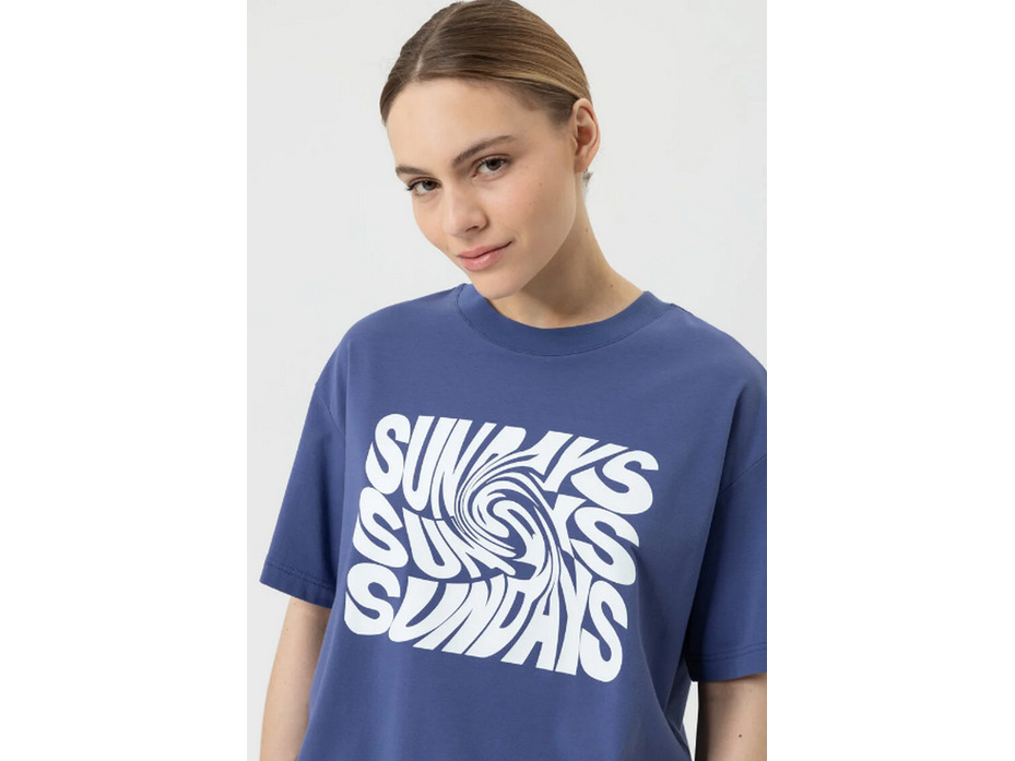 Футболка женская 1210093 Solid love Astral night / Mey