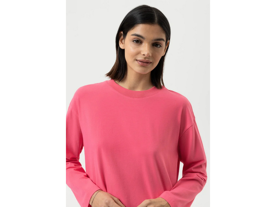 Лонгслив женский 1210073 Solid love Paradise pink / Mey