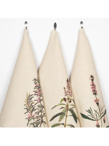 Набор полотенец 22С145-ШР Прованские травы-3 льняное (45*60, 3 шт) / Белорусский лен