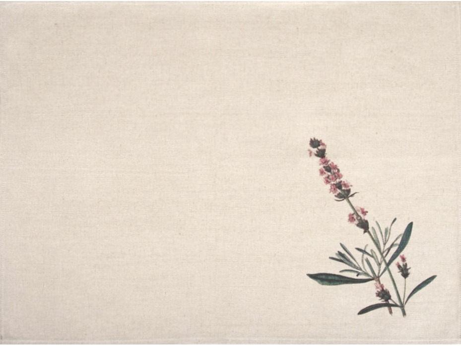 Набор полотенец 22С145-ШР Прованские травы-3 льняное (45*60, 3 шт) / Белорусский лен