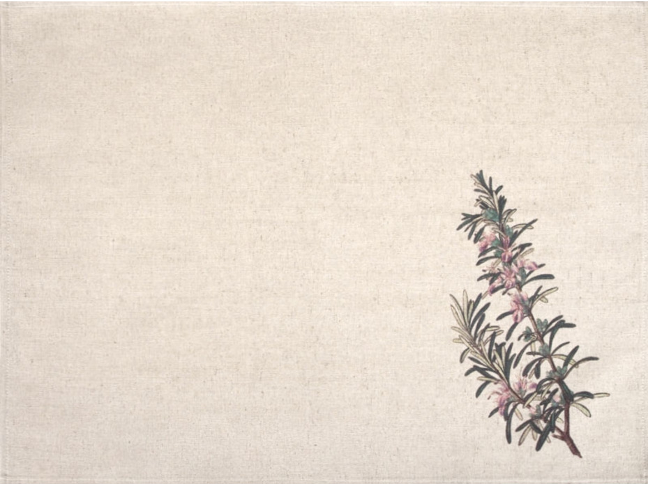 Набор полотенец 22С145-ШР Прованские травы-3 льняное (45*60, 3 шт) / Белорусский лен