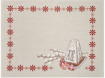 Набор полотенец 22С145-ШР Традиционное 3 Пасха хлопковые (45*60, 3 шт) / Белорусский лен