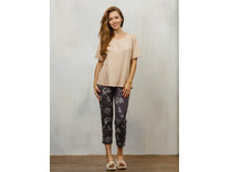 Пижама женская, футболка и капри 1621р/№559 / Дюма