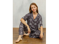 Пижама женская, рубашка и брюки 1660к/1560к / Дюма