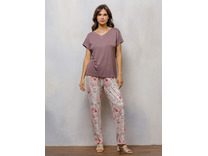 Пижама женская, футболка и брюки №634/№544 / Дюма