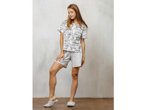 Пижама женская, футболка и шорты №614/1558 / Дюма