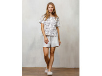 Пижама женская, футболка и шорты №614/1558 / Дюма