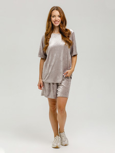 Пижама женская футболка и шорты 1625/ 1574 / Дюма