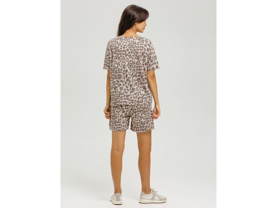 Пижама женская футболка и шорты 1625/ 1574 / Дюма