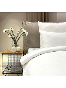 Пододеяльник сатин страйп (IS) 1 см 145*215 / Tia