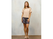 Костюм женский, футболка и шорты №614г/ 1558 / Дюма