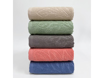 Набор полотенец Флора 2 махровые (50*80, 70*130) / Он и Она