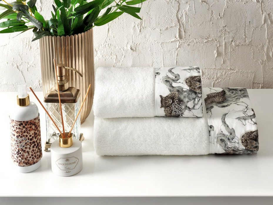 Набор полотенец Salome махровые (50*100, 75*150) / Tivolyo Home