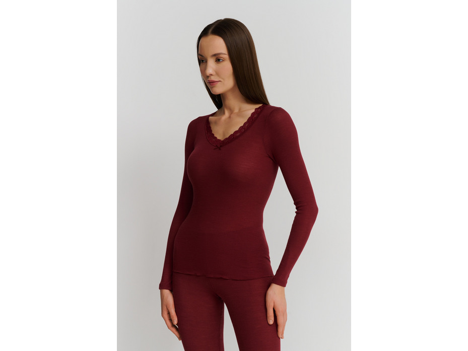 Термобелье лонгслив женский 29470846 Wool-silk / Nina Von C