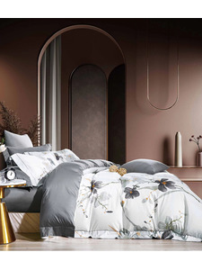 Постельное белье 87-S60-1877 сатин делюкс 2 сп / Спать Пора