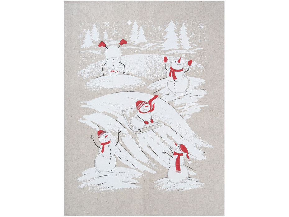 Набор полотенец 20С189-ШР Забавы-3 льняные (45*60, 3 шт) / Белорусский лен