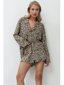 Пижама женская, рубашка и шорты Elise / Aruelle