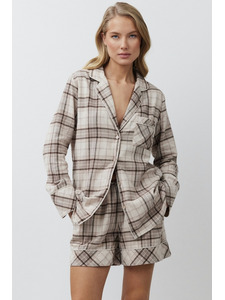 Пижама женская, рубашка и шорты Maelle / Aruelle