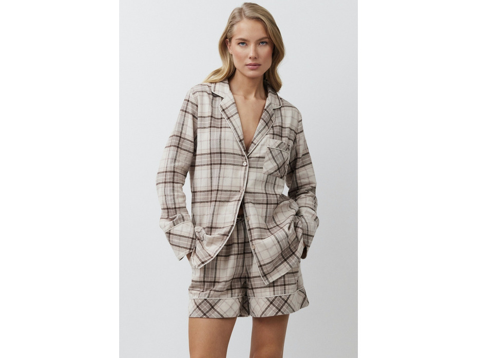 Пижама женская, рубашка и шорты Maelle / Aruelle