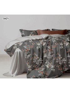 Постельное белье 2630 Цветы сатин 2 сп / Спать Пора