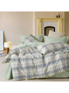 Постельное белье 122 Геометрия сатин Евро сп / Спать Пора