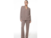 Пижама женская, рубашка и брюки 1240057 Pure chic Milkn coffe / Mey